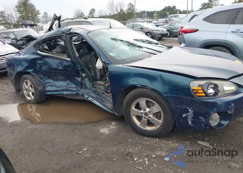 2005 Pontiac Grand Prix Gt from USA, damaged, VIN 2G2WS522351171213